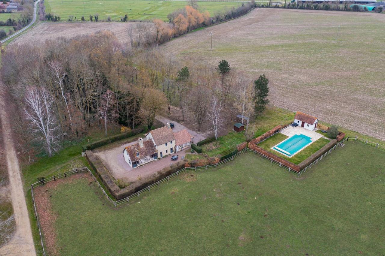 La Maison Corniere Bieville-en-Auge 外观 照片