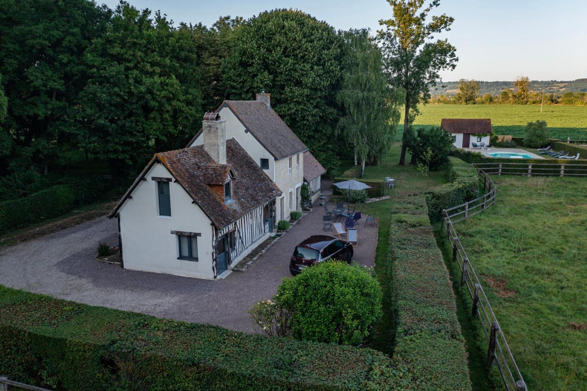 La Maison Corniere Bieville-en-Auge 外观 照片